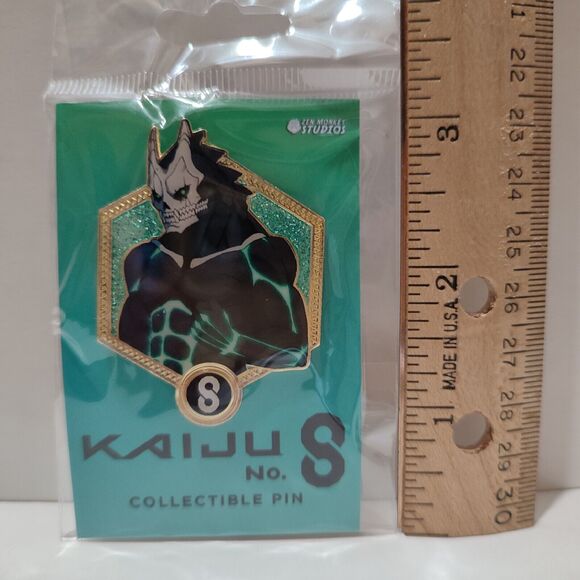 Kaiju Number 8 Kaiju Enamel Pin Official Golden Series Anime Collectible Badge - Picture 2 of 2